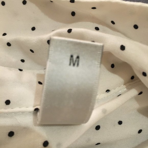 Itty Bitty Polka Dot Button Down Dress Shirt In Medium - Picture 10 of 10